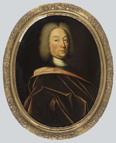 Portrait painting of Frans Julius Johan Heringa van Eysinga by Bernard Accama