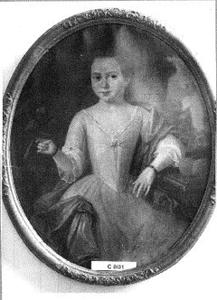 Portret van een meisje, mogelijk Anna Jacoba Bosch by Anonymous