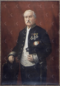 Portret van G.L.D. Franquinet by Henri Goovaerts