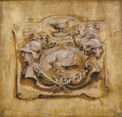 Printer's mark of Jan van Meurs by Peter Paul Rubens