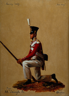 Private Owen Sweeny (b. 1812), 88th (Connaught Rangers) Regiment of Foot by Alexandre-Jean Dubois-Drahonet