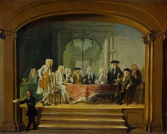 Regents of the Aalmoezeniersweeshuis Orphanage in Amsterdam, 1729
