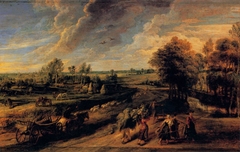 Return from the Fields by Peter Paul Rubens