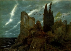 Ruins by the Sea by Arnold Böcklin
