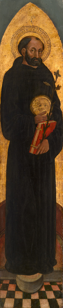 Saint Nicholas of Tolentino from an Augustinian altarpiece
