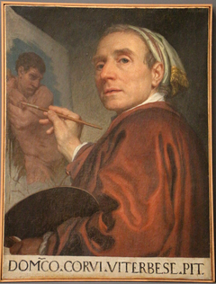 Self-portrait by Domenico Corvi