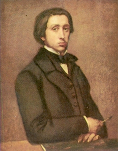 Self-portrait by Edgar Degas