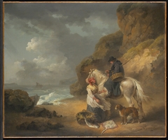Selling Fish by George Morland