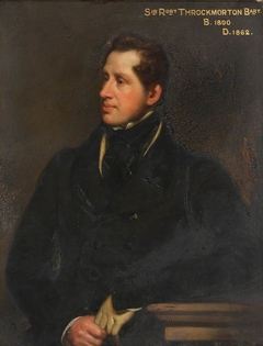 Sir Robert George Throckmorton, 8th Bt (1800-1862) by Thomas Phillips