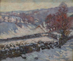 Snow Landscape in Crozant