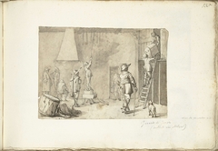 Soldaten in een garnizoen by Gerard ter Borch I