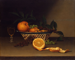 Still Life with Oranges by Raphaelle Peale