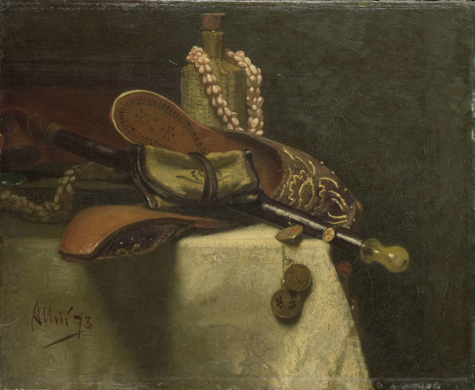 Still Life with Oriental Slippers