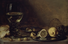 Still Life with Rummers and Lemons