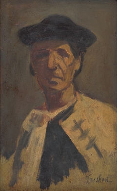 Study of a Man from Dlhé Pole by Ladislav Treskoň