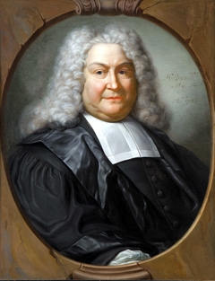 Taco Hajo van den Honert (1666-1740), German Reformed theologian by Hieronymus van der Mij