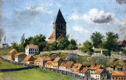 Telthusbakken with Gamle Aker Church