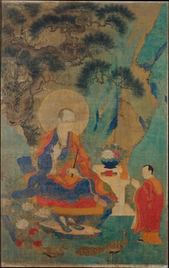 The Arhat  Vajraputra by anonymous painter