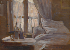 The Bedroom (La Chambre à Coucher) by Henri Le Sidaner