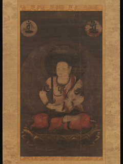 The Bodhisattva Manjushri (Monju Bosatsu) by anonymous painter