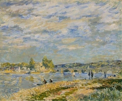 The Bridge at Sèvres by Alfred Sisley