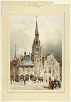 The City Hall, Amsterdam by Thomas Shotter Boys