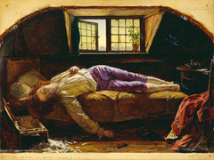 The Death of Chatterton by Henry Wallis