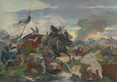 The Death of Tomory in the Battle of Mohács