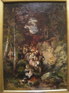 The Descent of the Bohemians by Narcisse Virgilio Díaz