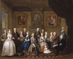 The Du Cane and Boehm Family Group by Gawen Hamilton
