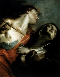 The Ecstasy of Saint Theresa by Giuseppe Bazzani
