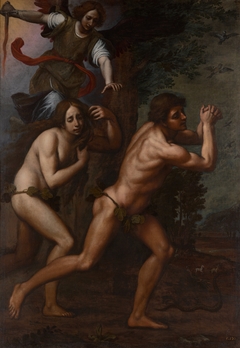 The Expulsion of Adam and Eve from Paradise by Domenico Passignano