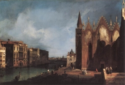 The Grand Canal from Santa Maria della Carità to the Bacino di San Marco