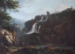 The Great Cascade at Tivoli by Giovanni Battista Busiri