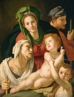 The Holy Family by Agnolo Bronzino