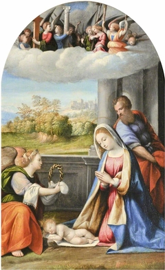 The Holy Family by Benvenuto Tisi