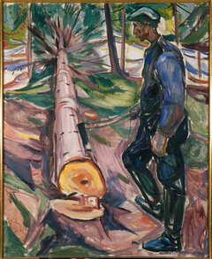 The Logger by Edvard Munch