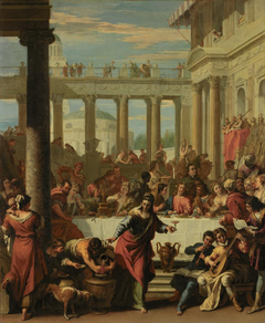 The Marriage Feast at Cana by Sebastiano Ricci