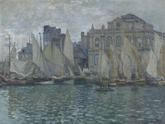 The Museum at Le Havre by Claude Monet