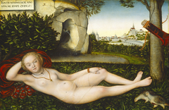 The Nymph of the Spring by Lucas Cranach the Elder