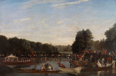 The Pontoon on Virginia Water, 5 July 1853