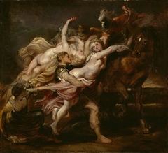 The Rape of the Daughters of Levkippos by Peter Paul Rubens