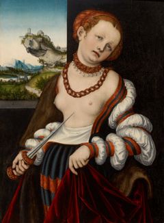The Suicide of Lucretia by Lucas Cranach the Elder