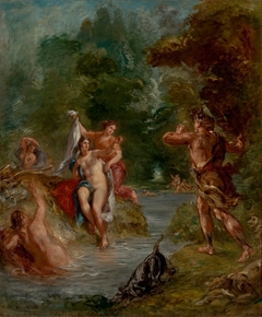 The Summer - Diana surprised by Actaeon