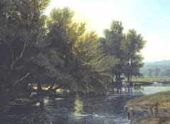 The Thames near Moulsford by William Havell