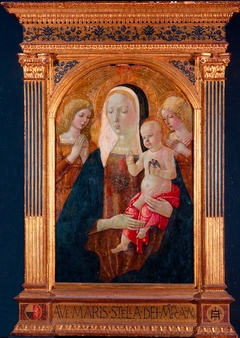 The Virgin and Child with Angels by Benvenuto di Giovanni