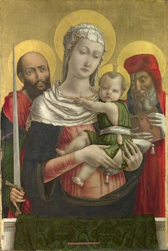 The Virgin and Child with Saints Paul and Jerome