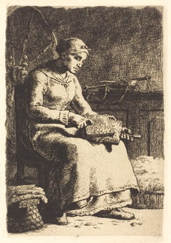 The Wool Carder (La cardeuse)