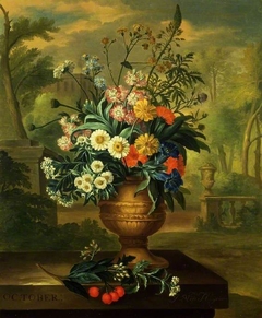 Twelve Months of Flowers: October by Jacob van Huysum