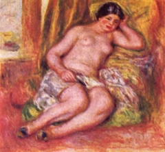 Odalisque dormant by Auguste Renoir